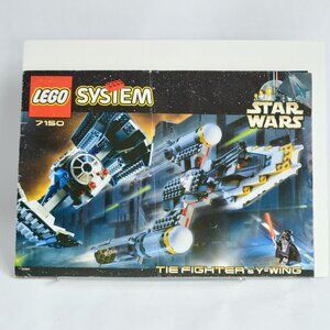 Lego System Star Wars 7150 Tie Fighter & Y-Wing Instruction Manual Booklet